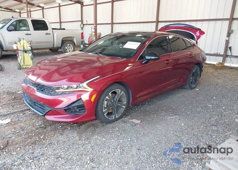 2022 Kia K5 Gt-Line из США, поврежденный, VIN 5XXG64J22NG083358